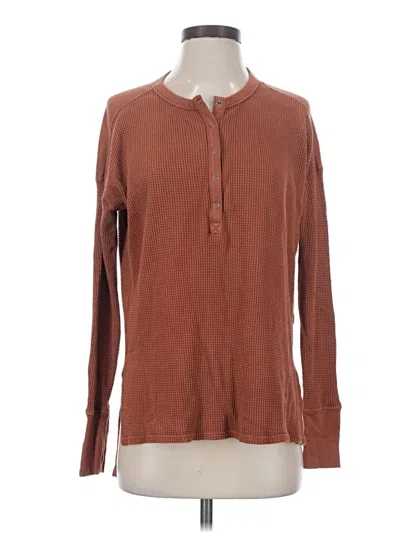 Pre-owned Offline By Aerie Pullover Sweater In Brown
