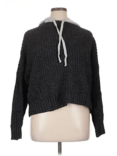 Pre-owned Offline By Aerie Pullover Sweater In Gray