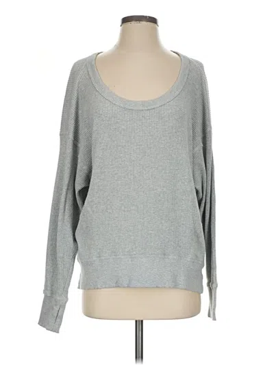 Pre-owned Offline By Aerie Pullover Sweater In Gray