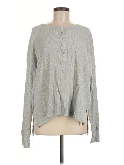 Pre-owned Offline By Aerie Pullover Sweater In Gray