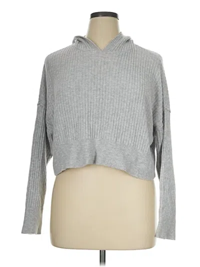 Pre-owned Offline By Aerie Pullover Sweater In Gray