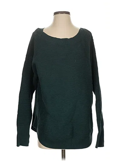 Pre-owned Offline By Aerie Pullover Sweater In Green