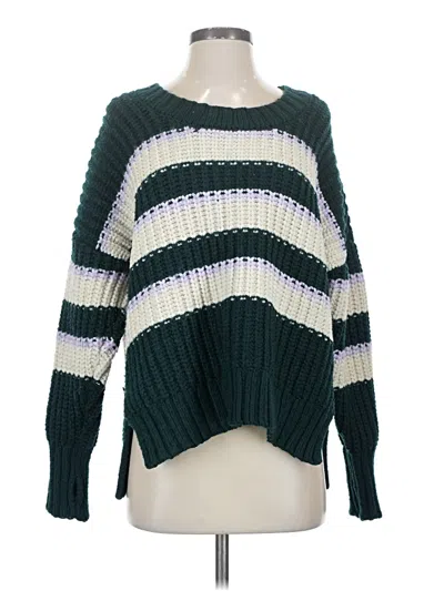 Pre-owned Offline By Aerie Pullover Sweater In Green