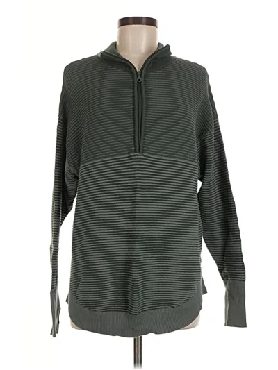 Pre-owned Offline By Aerie Pullover Sweater In Green