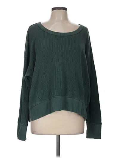 Pre-owned Offline By Aerie Pullover Sweater In Green