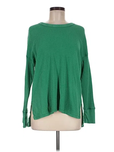 Pre-owned Offline By Aerie Pullover Sweater In Green