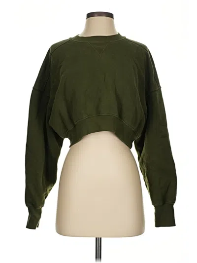 Pre-owned Offline By Aerie Pullover Sweater In Green