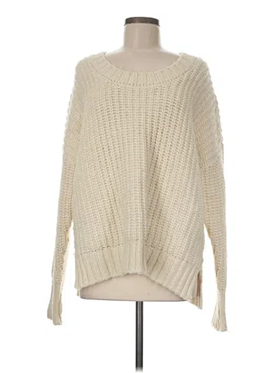 Pre-owned Offline By Aerie Pullover Sweater In Ivory