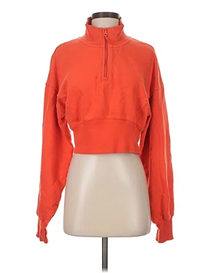 Pre-owned Offline By Aerie Pullover Sweater In Orange