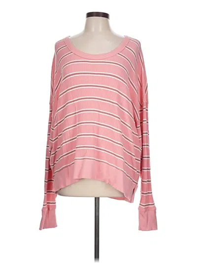 Pre-owned Offline By Aerie Pullover Sweater In Pink