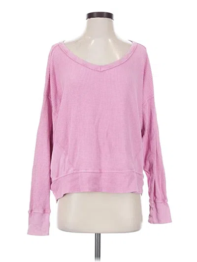 Pre-owned Offline By Aerie Pullover Sweater In Pink