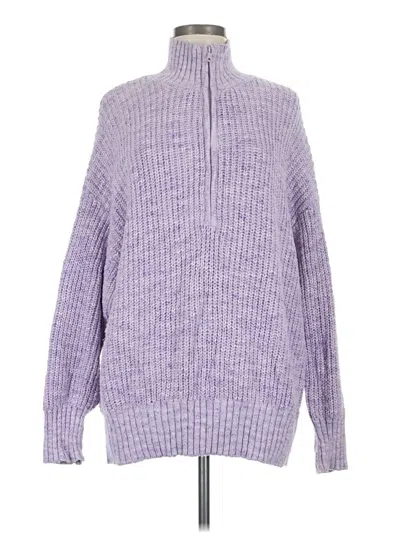 Pre-owned Offline By Aerie Pullover Sweater In Purple