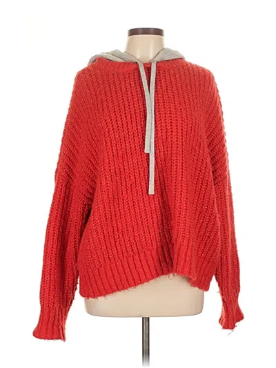 Pre-owned Offline By Aerie Pullover Sweater In Red