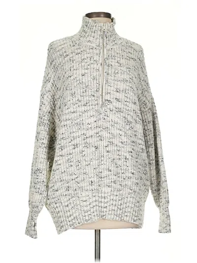 Pre-owned Offline By Aerie Pullover Sweater In Silver