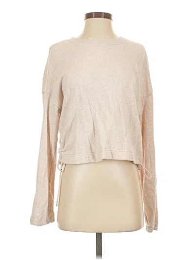 Pre-owned Offline By Aerie Pullover Sweater In Tan