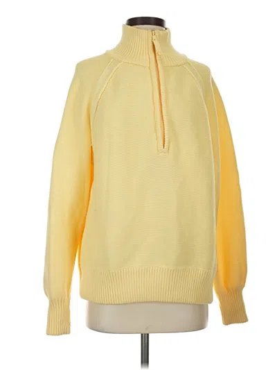 Pre-owned Offline By Aerie Pullover Sweater In Yellow