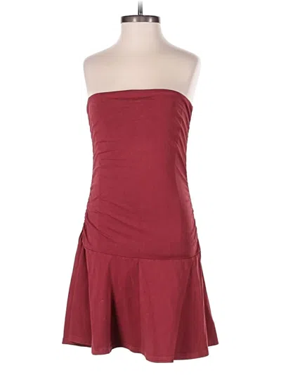 Pre-owned Offline By Aerie Romper In Burgundy