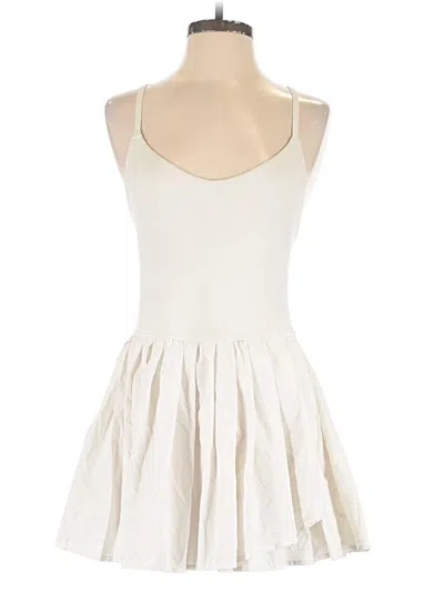 Pre-owned Offline By Aerie Romper In Ivory