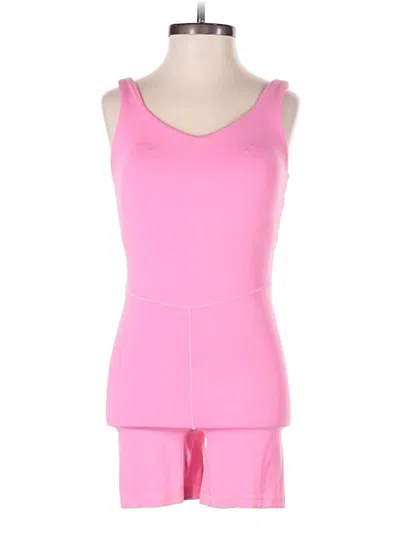 Pre-owned Offline By Aerie Romper In Pink
