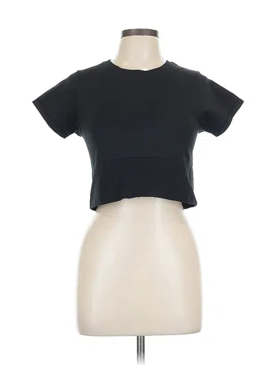 Pre-owned Offline By Aerie Short Sleeve T-shirt In Black