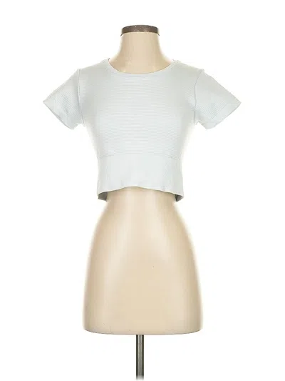 Pre-owned Offline By Aerie Short Sleeve T-shirt In White