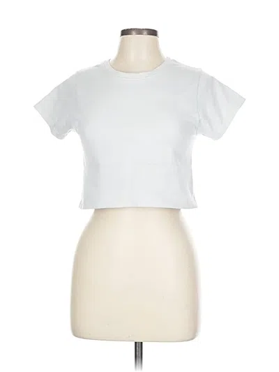 Pre-owned Offline By Aerie Short Sleeve T-shirt In White