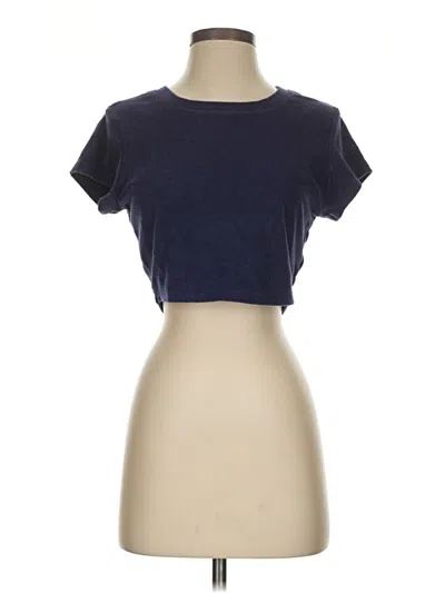 Pre-owned Offline By Aerie Short Sleeve T-shirt In Blue