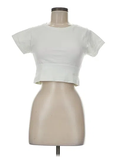 Pre-owned Offline By Aerie Short Sleeve T-shirt In Ivory