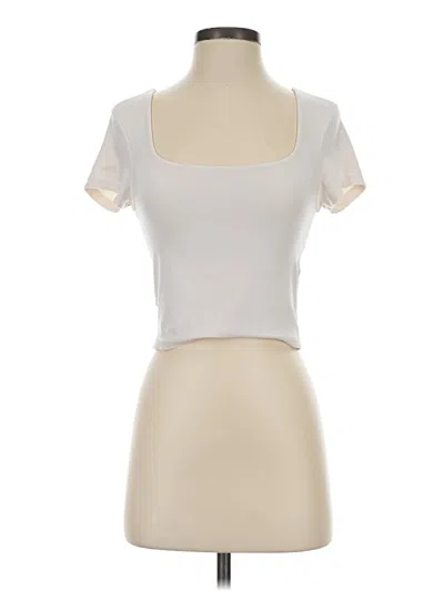 Pre-owned Offline By Aerie Short Sleeve T-shirt In Ivory