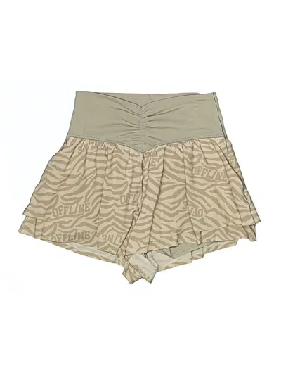 Pre-owned Offline By Aerie Shorts In Tan