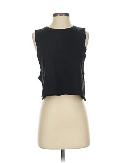 Pre-owned Offline By Aerie Sleeveless T-shirt In Black
