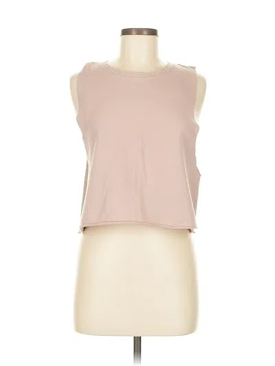 Pre-owned Offline By Aerie Sleeveless T-shirt In Brown
