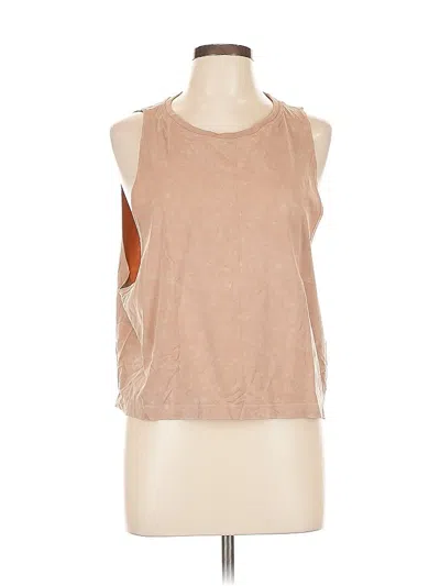 Pre-owned Offline By Aerie Sleeveless T-shirt In Brown