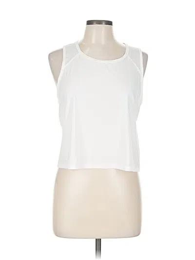 Pre-owned Offline By Aerie Sleeveless T-shirt In White