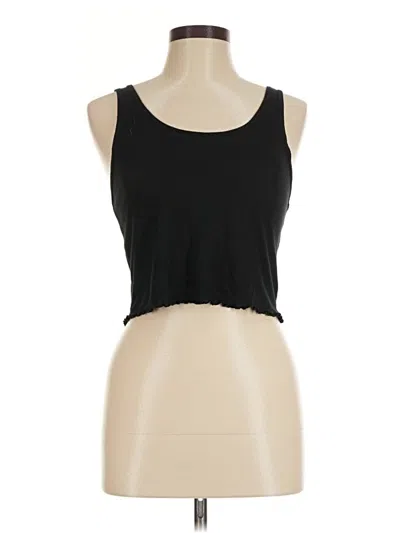 Pre-owned Offline By Aerie Sleeveless Top Black Sweetheart Neckline Tops