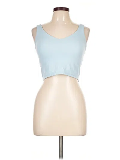Pre-owned Offline By Aerie Sleeveless Top Blue Sweetheart Neckline Tops
