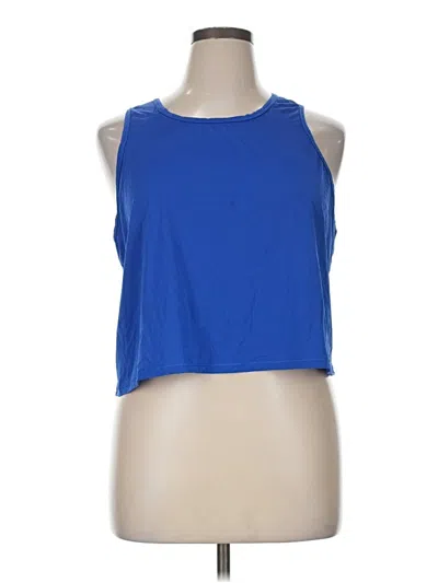 Pre-owned Offline By Aerie Sleeveless T-shirt In Blue