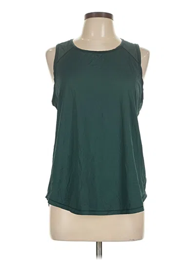 Pre-owned Offline By Aerie Sleeveless T-shirt In Green