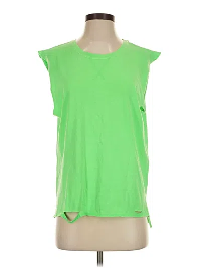 Pre-owned Offline By Aerie Sleeveless T-shirt In Green