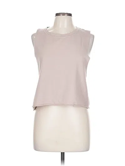 Pre-owned Offline By Aerie Sleeveless T-shirt In Tan