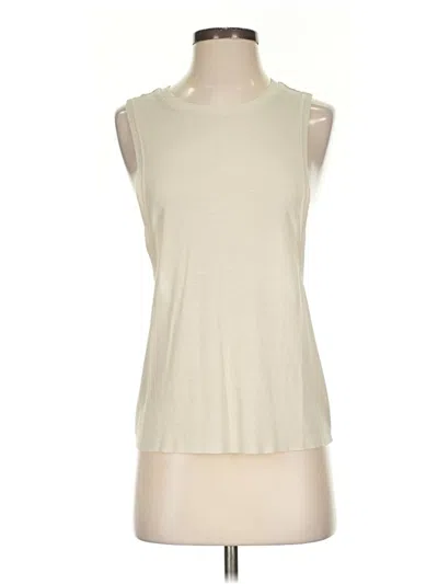 Pre-owned Offline By Aerie Sleeveless T-shirt In White