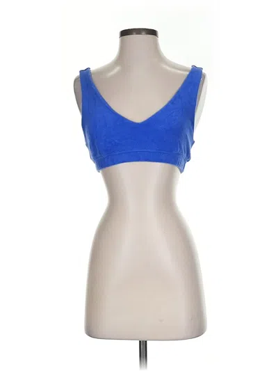 Pre-owned Offline By Aerie Sports Bra In Blue