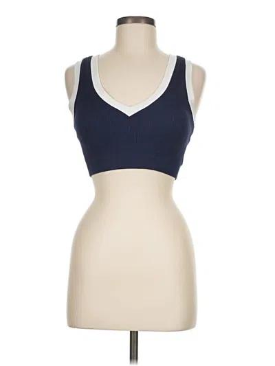 Pre-owned Offline By Aerie Sports Bra In Blue