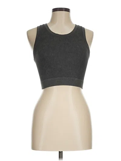 Pre-owned Offline By Aerie Sports Bra In Gray