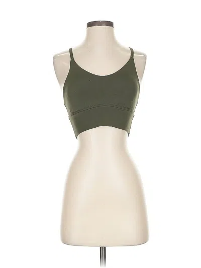 Pre-owned Offline By Aerie Sports Bra In Green