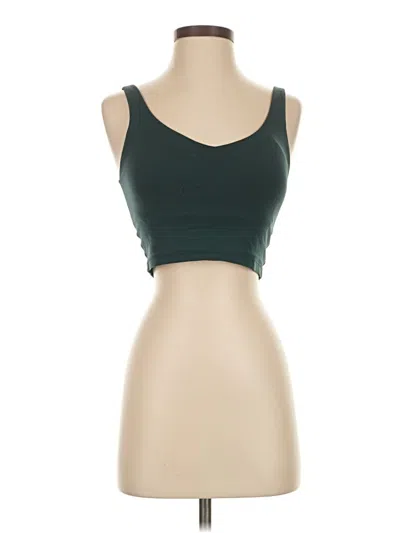 Pre-owned Offline By Aerie Sports Bra In Green