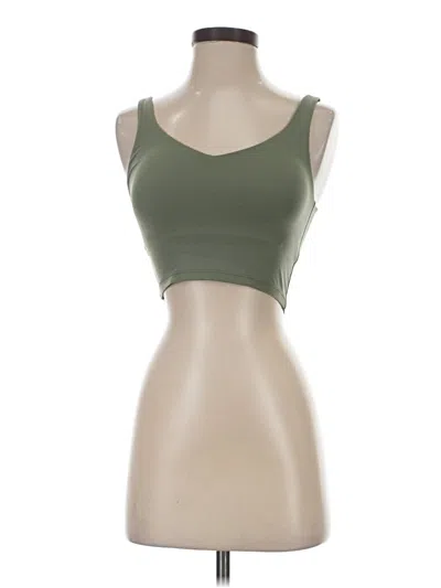 Pre-owned Offline By Aerie Sports Bra In Green