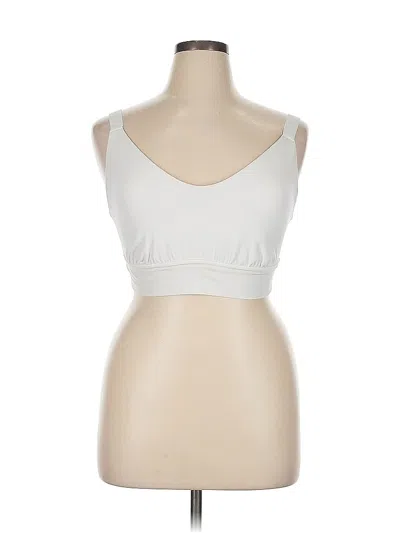Pre-owned Offline By Aerie Sports Bra In White