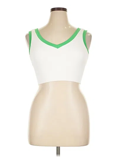 Pre-owned Offline By Aerie Sports Bra In White