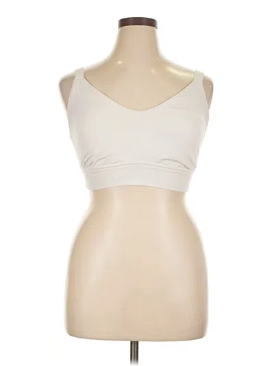 Pre-owned Offline By Aerie Sports Bra In White